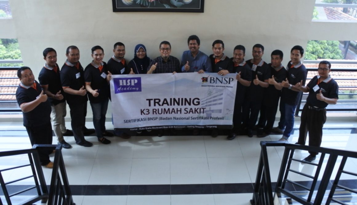 K3 rumah sakit Sertifikasi BNSP